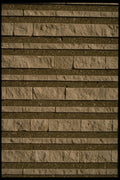 367051 Striped Brick Wall A4 Photo Print