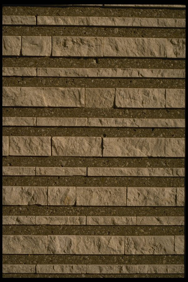 367051 Striped Brick Wall A4 Photo Print