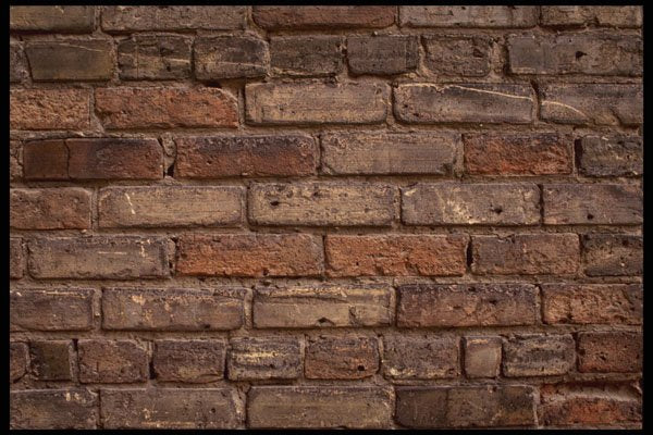 367052 Weathered Brick Wall A4 Photo Print