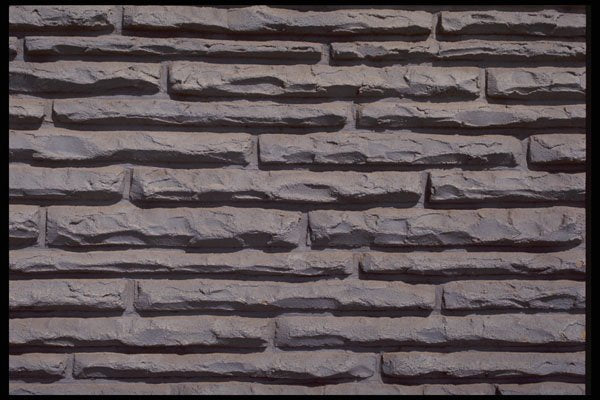 367054 Long Brick Wall A4 Photo Print