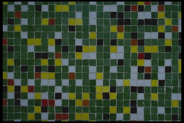 367068 Multi colored Tiles A4 Photo Print