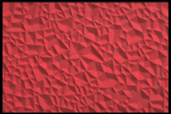 367080 Red Powder Indent A4 Photo Print