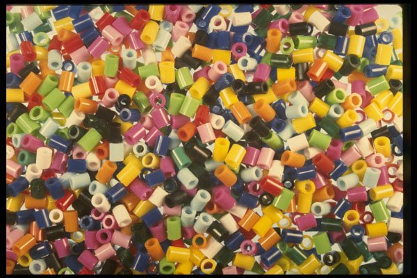 367088 Colored Beads A4 Photo Print