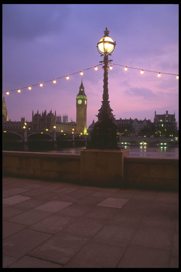 368005 Big Ben At Night A4 Photo Print