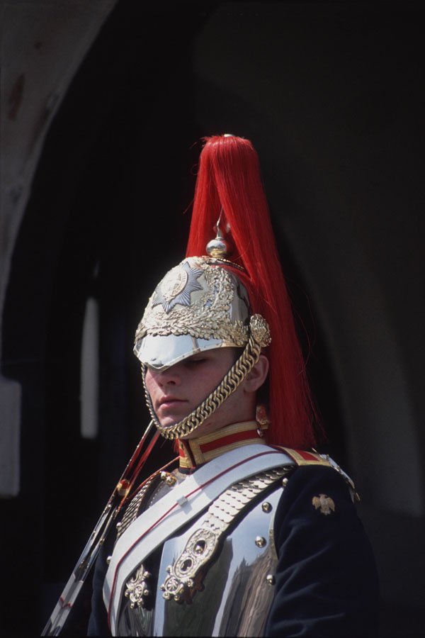 368006 Queen's Mounted Guard A4 Photo Print