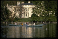 368017 Families Rowing In Regent's Park A4 Photo Print