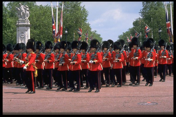 368023 Guards On Parade A4 Photo Print
