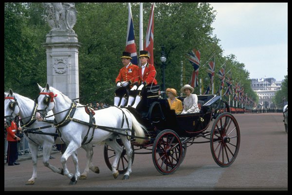 368026 The Queen Mother A4 Photo Print