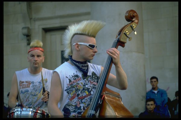 368042 A Punk Rock Band A4 Photo Print