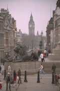 368058 Trafalgar Square, With Big Ben A4 Photo Print