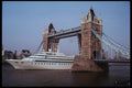 368066 Luxury Liner Glides Under Tower Of London A4 Photo Print