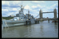 368074 HMS Discovery And London Bridge A4 Photo Print