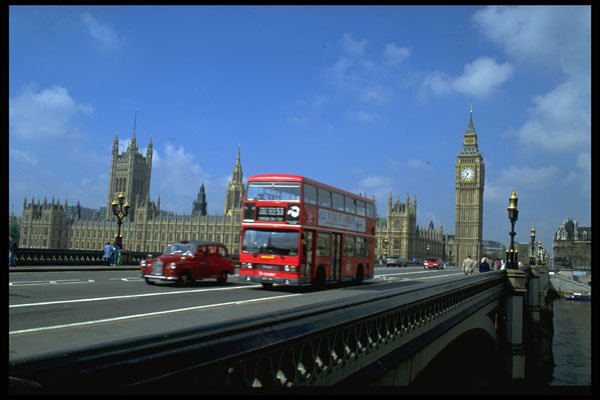 368081 House Of Parliament And Westminster Bridge A4 Photo Print