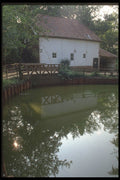 369005 18th Century Water mill, Bokrijk A4 Photo Print