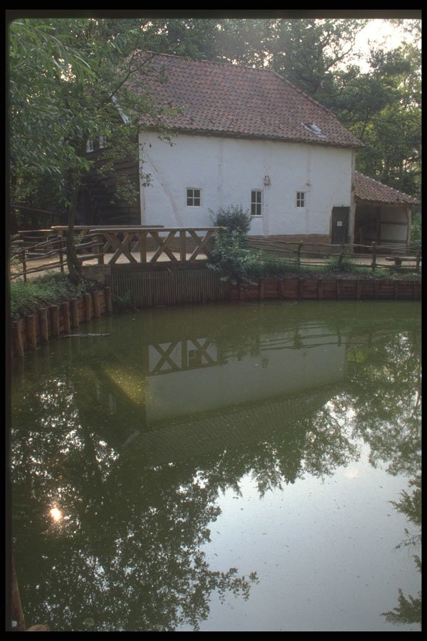 369005 18th Century Water mill, Bokrijk A4 Photo Print
