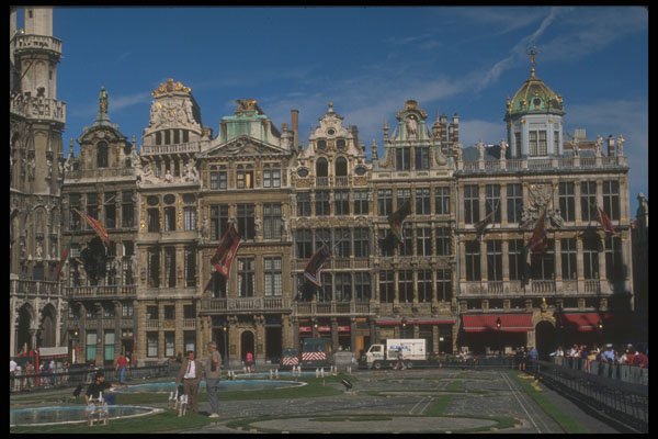 369022 The Grande Place, Brussels A4 Photo Print