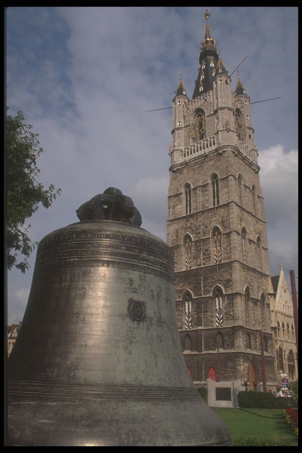 369031 The Belfry, Ghent A4 Photo Print