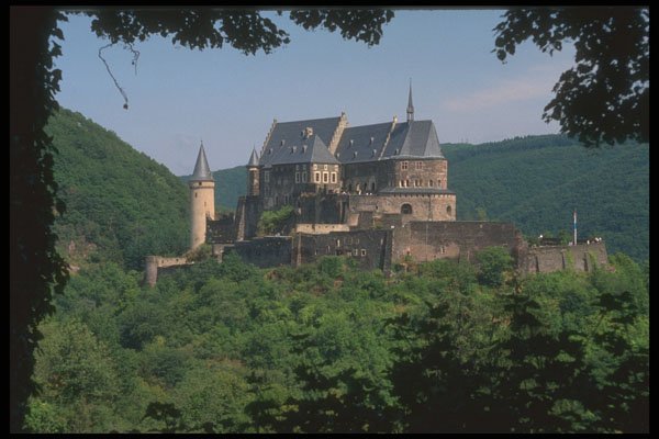 369048 The Castle Of Vianden A4 Photo Print