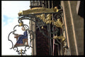 369062 Wrought iron Sign Outside A Shop, Brussels, Belgium A4 Photo Print