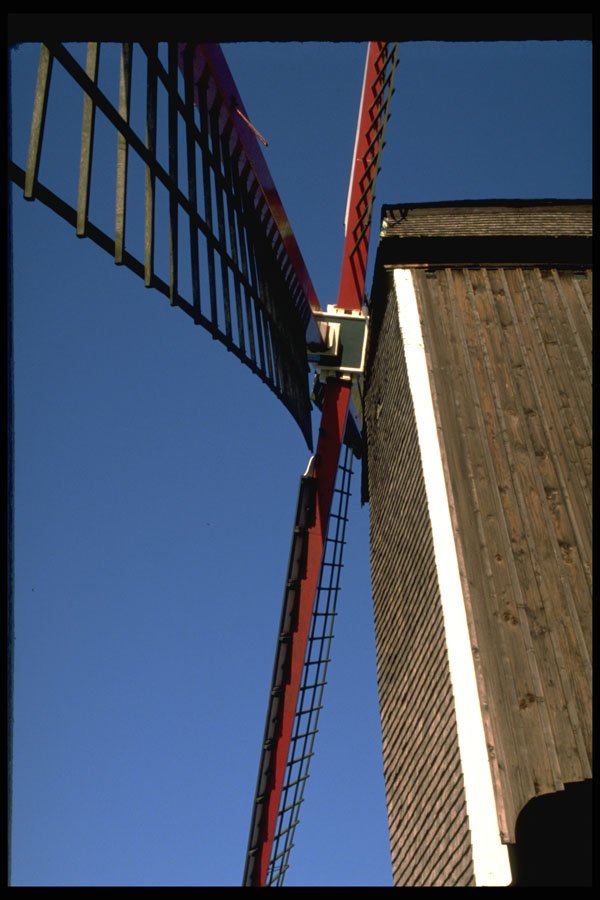 369069 Windmill, Brugge, Flanders, Belgium A4 Photo Print