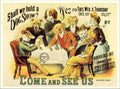 37 dog show poster 1880s 2 Vintage Advert A4 Photo Print