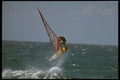 370003 Windsurfer Completing Flip Off Wave A4 Photo Print