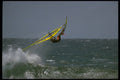 370005 Windsurfer Flying Off Wave A4 Photo Print
