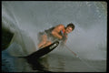370013 Slalom Waterskier Finishing Turn With Lots Of Spray A4 Photo Print