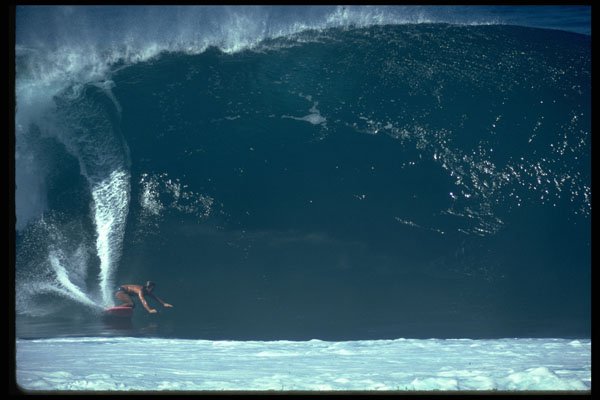 370023 Big Surf At Pipeline, Hawaii A4 Photo Print