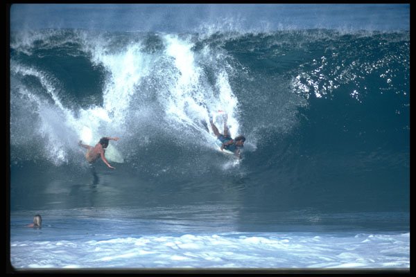370030 Wipe Out And Boogie Board Rider, Pipeline A4 Photo Print
