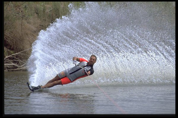 370041 Slalom Turn, Baja, Mexico A4 Photo Print