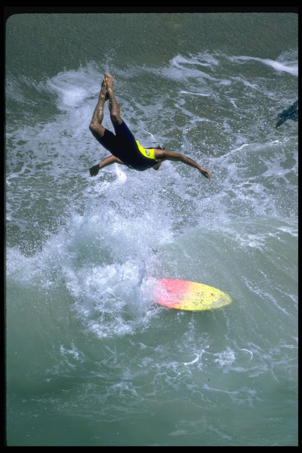 370045 Skimboarder Flip, California A4 Photo Print