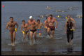 370046 Triathlon Finish A4 Photo Print