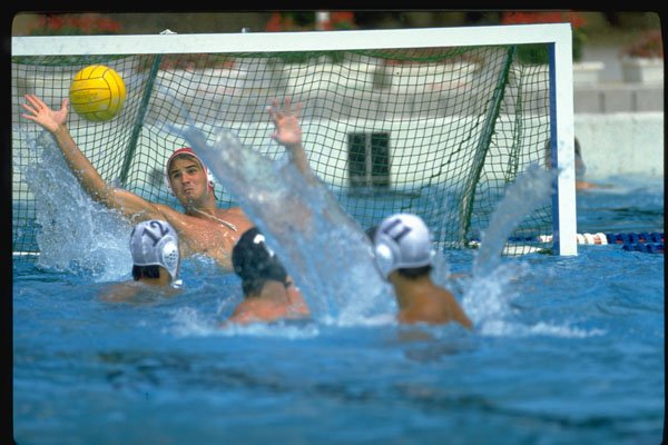 370048 Waterpolo Action, Soviet Vs. USA A4 Photo Print