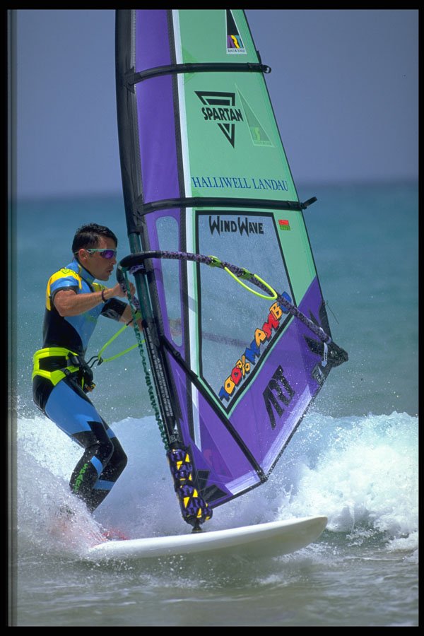 370049 Windsurfing, Canary Islands A4 Photo Print