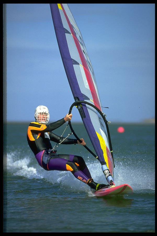 370052 Windsurfing, West Kirby, England A4 Photo Print
