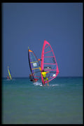 370053 Windsurfing, Canary Islands A4 Photo Print