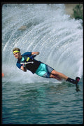 370071 Woman Pro Skier Slalom Turn A4 Photo Print