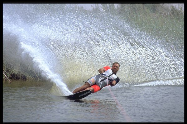 370080 Slalom Turn, Baja, Mexico A4 Photo Print