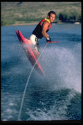 370090 Kneeboarding, Colorado River A4 Photo Print
