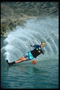 370099 Rounding The Buoy, Slalom Turn A4 Photo Print