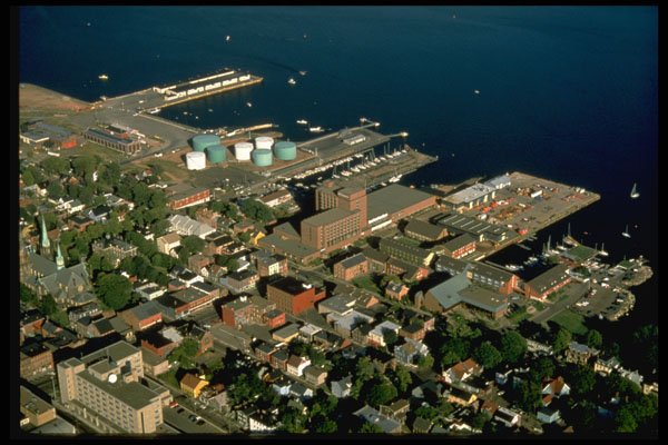 371005 Harbor, Charlottetown, P.E.I. A4 Photo Print