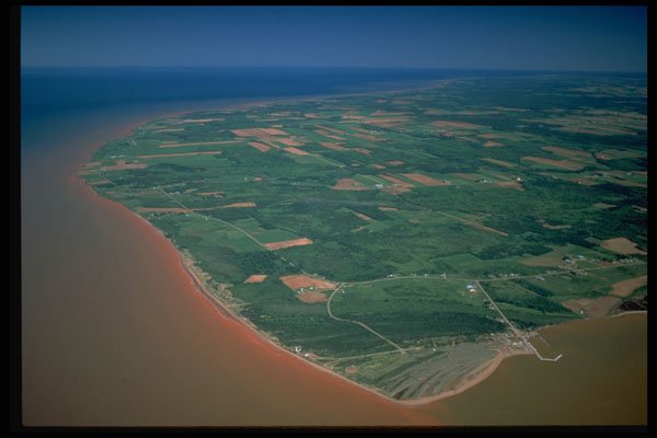 371007 Red Tide, West Point, P.E.I. A4 Photo Print