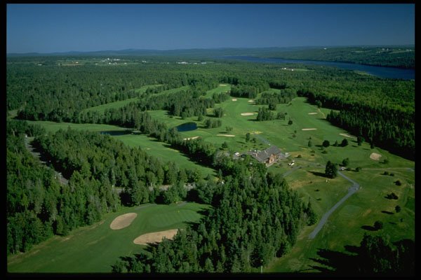 371028 Golf Course, Mactaquac Park, New Brunswick A4 Photo Print