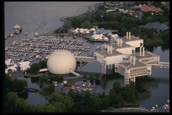 371035 Ontario Place Pods And Cinesphere, Toronto, Ontario A4 Photo Print