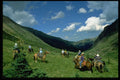371060 Trail Ride, Castle Peak, Alberta A4 Photo Print