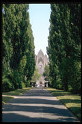 372008 Gruntdvig's Church Facade A4 Photo Print