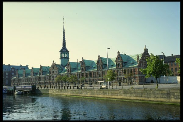 372050 Old Stock Exchange, 17th Century Dutch Renaissance Style A4 Photo Print