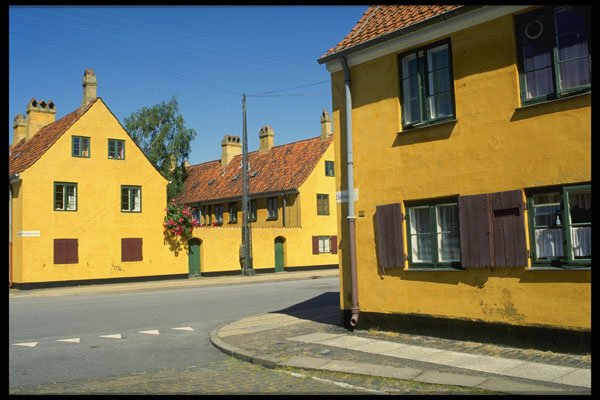 372052 Nyboder , Residence For Navy Officers In 17th Century A4 Photo Print