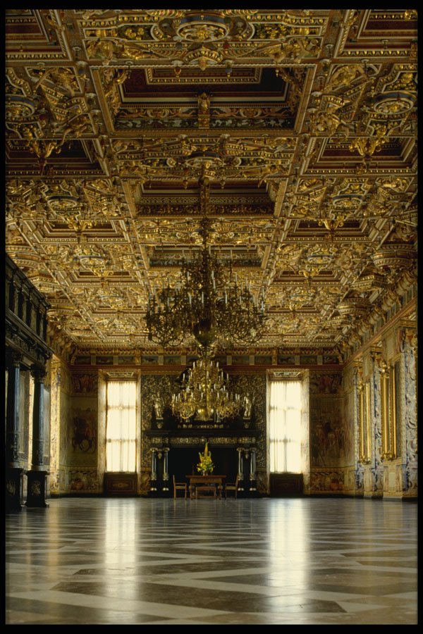 372073 Great Hall, Frederiksborg Castle, Hilleroed A4 Photo Print